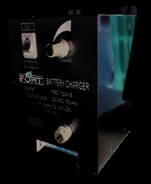 FORT FBC-1224 DIN Rail Battery Charger